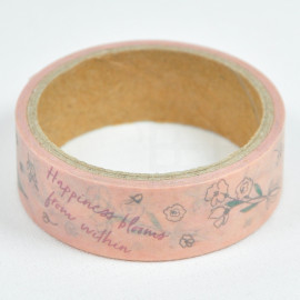 Karinpia Masking Tape [39221] - Flower Pink