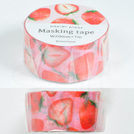 Papier Platz Masking Tape x Moriyue - Strawberry [50-615]