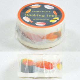 Papier Platz Masking Tape [52-003] - Sushi