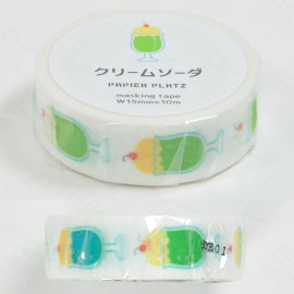 Papier Platz Masking Tape [72-001] - Cream Soda
