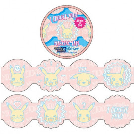 Pokemon Die-Cut Masking Tape - I Choose You Pink Pokemon Die-Cut Masking Tape - I Choose You Pink