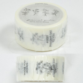 Hutte Masking Tape [PMT-067] - Botanical Garden - Wild Flowers