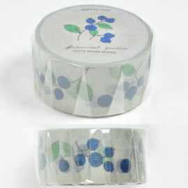 Hutte Masking Tape [PMT-075] - Botanical Garden - Blueberry