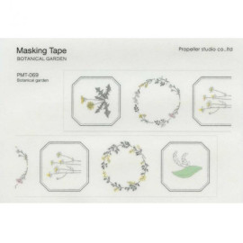 Hutte Masking Tape [PMT-069] - Botanical Garden