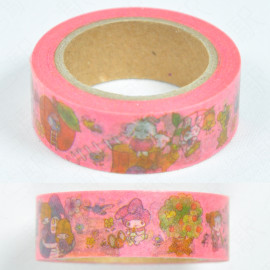 Sanrio Characters Masking Tape [D4064] - Apple