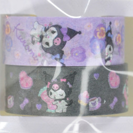 Sanrio Original Paper Tape Set [D734KU] - Kuromi