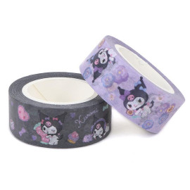 Sanrio Original Paper Tape Set [D734KU] - Kuromi