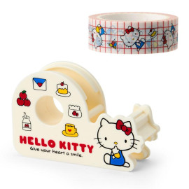 Sanrio Original Tape Cutter and Paper Tape [321265] - Hello Kitty