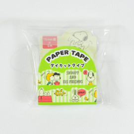 Sanrio Snoopy Die-Cut Paper Tape - Snoopy and Friends