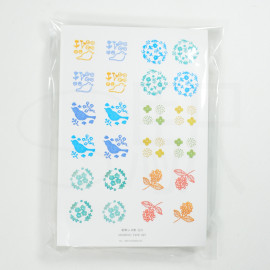Seitousha Masking Tape Paper Expo in Kyoto Series Complete Set With Postcard [MT5-20230422-B]