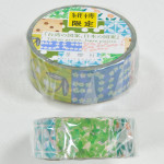 Seitousha Masking Tape 2025 Paper Expo Series [MT-K29] - Japan and Taiwan Pattern