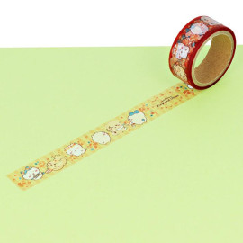Sun-Star Stationery Chiikawa Clear Masking Tape [S2274493] - Orange