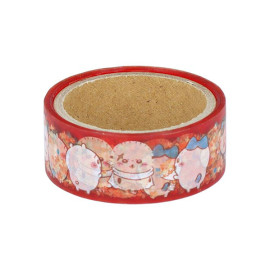 Sun-Star Stationery Chiikawa Clear Masking Tape [S2274493] - Orange