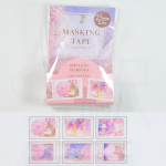 Synapse Japan Masking Tape [SJI-33084] - Stamp-Style Cherry Blossoms Pink