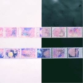 Synapse Japan Masking Tape [SJI-33084] - Stamp-Style Cherry Blossoms Pink