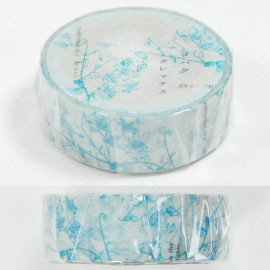 Yohaku Masking Tape [Y-130] - Clematis