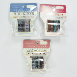 Ensky mofusand Clear Masking Tape Set mofusand Exhibition Ensky mofusand Clear Masking Tape Set mofusand Exhibition