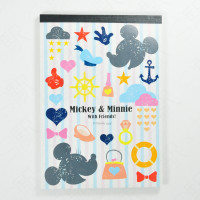 Disney A6-Size Memo Pad [Mickey and Minnie]