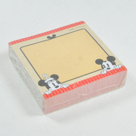 Disney Mini Block Memo Pad - Mickey Mouse and Minnie Mouse