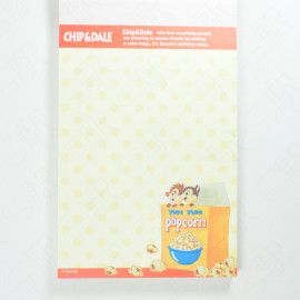 Sun-Star Stationery Disney A6 Memo Pad [S2065320] - Chip and Dale