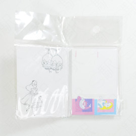 Sun-Star Stationery Notebook-Style Sticky Notes x Campus x Disney - Alice in Wonderland Sun-Star Stationery Notebook-Style Sticky Notes x Campus x Disney - Alice in Wonderland