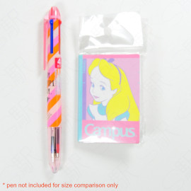 Sun-Star Stationery Notebook-Style Sticky Notes x Campus x Disney - Alice in Wonderland Sun-Star Stationery Notebook-Style Sticky Notes x Campus x Disney - Alice in Wonderland