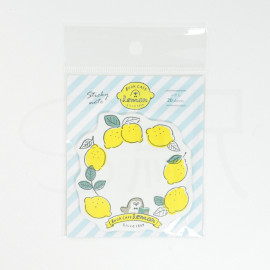 Maruzen Junkudo x Furukawashiko (Book Cafe Lemon) Die-Cut Sticky Notes - Fruit