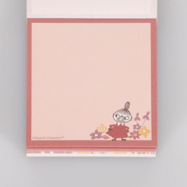 Kamio Japan Block Memo Pad x Moomin [Pink]
