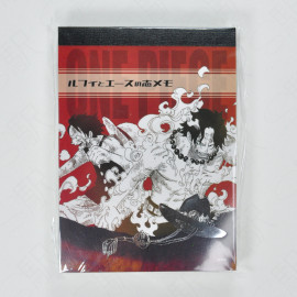 ONE PIECE Luffy and Ace's Ambition Memo Pad with Bromide ONE PIECE Luffy and Ace's Ambition Memo Pad with Bromide