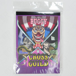 ONE PIECE Mugiwara Store Cross Guild Memo Pad ONE PIECE Mugiwara Store Cross Guild Memo Pad