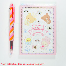 San-X A6 Memo Pad [MH07502] - Rilakkuma
