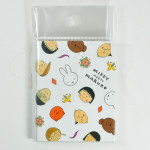 Miffy Book-Style Sticky Notes by Square (Miffy Meets Maruko Series) [BW22-9] - Ethnic Pattern