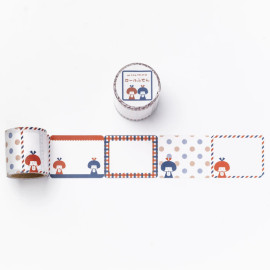 Mizutama Roll Sticky Notes x Hachimonjiya - Square Mizutama Roll Sticky Notes x Hachimonjiya - Square