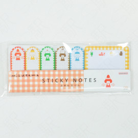 Sun-Star Stationery Sticky Notes X mizutama [S2846918] - Red