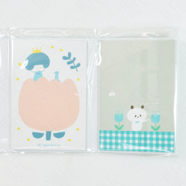 mizutama 4-Design Memo Pad [Flowers, Animals, Girls] (Tsutaya Limited)