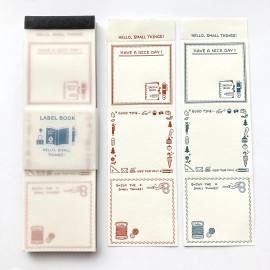 Papier Platz x Eric Label Book [Red and Light Blue] 