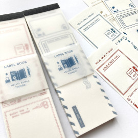 Papier Platz x Eric Label Book [Red and Light Blue] 