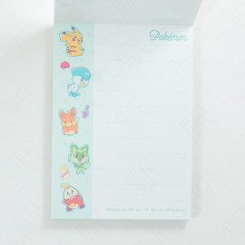 Kamio Japan CUTE MODEL Mini Memo Pad [Pokemon] - Cafe Logo