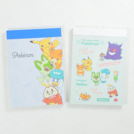 Kamio Japan CUTE MODEL Mini Memo Pad [Pokemon] - HAPPY HAPPY DAY!