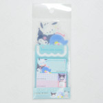 Crux Clear Bookmark and Sticky Notes x Sanrio Characters [CR 116328] - Mint