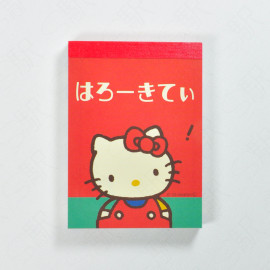 Sanrio Mini Memo Pad - Hello Kitty Fancy Retro