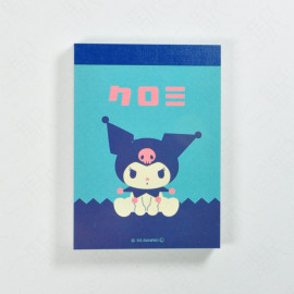 Sanrio Mini Memo Pad - Kuromi Fancy Retro