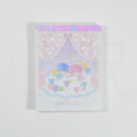 Sanrio Mini Memo Pad - Little Twin Stars Rainbow Pair