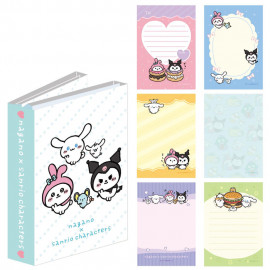 Nagano x Sanrio Characters Book-Style Mini Memo Pad 1