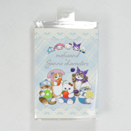 Ensky mofusand x Sanrio Characters Mini Memo Pad