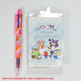 Ensky mofusand x Sanrio Characters Mini Memo Pad