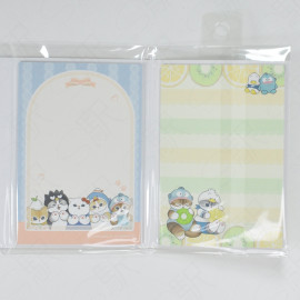 Ensky mofusand x Sanrio Characters Mini Memo Pad