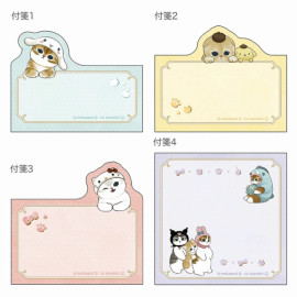 Ensky mofusand x Sanrio Characters Sticky Note Set [S2841010] - Plush Toys