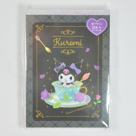 Sanrio Original A6-Size 8 Designs Memo Pad [Kuromi] 
