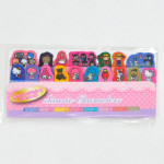 Sun-Star Stationery Sanrio Die-Cut Clear Sticky Notes - Sanrio Characters [S2063344] - Pink